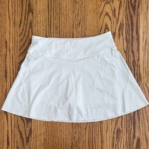 Athleta White Girls Active Skort with Flared Hem